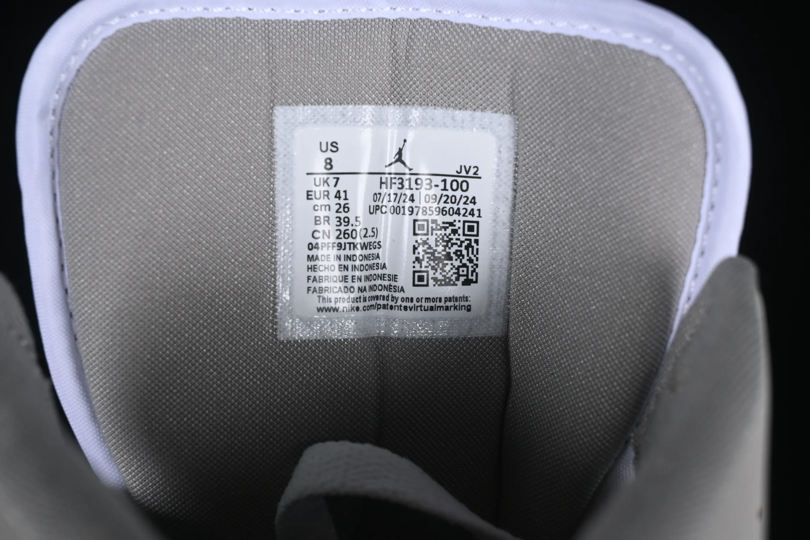 All categories Air Jordan Jordan series basketball shoes Air Jordan 1 Mid Air Jordan 1 Mid AJ1 Joe 1 white gray mid-top cultural and casual sneakers HF3193-100